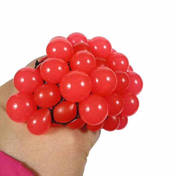 Anti Stress Face Reliever Grape Ball Autism Mood Squeeze Healthy Toy Relief