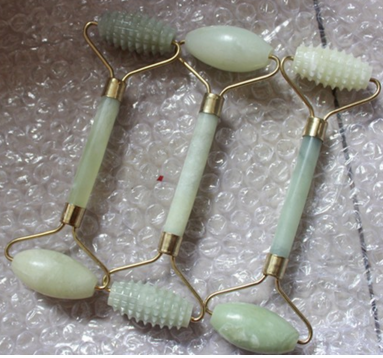 Natural Green Stone Massage Roller