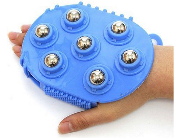 Ball Roller Slimming Body Massager 360 Degree Spin 7 Piece Steel